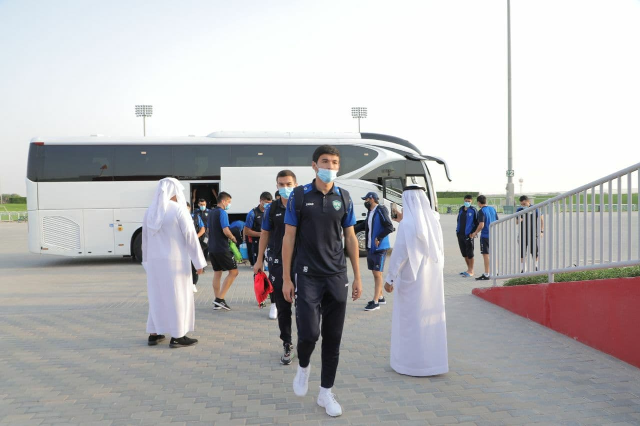 O'zbekiston terma jamoasi Iroqqa qarshi bahs uchun