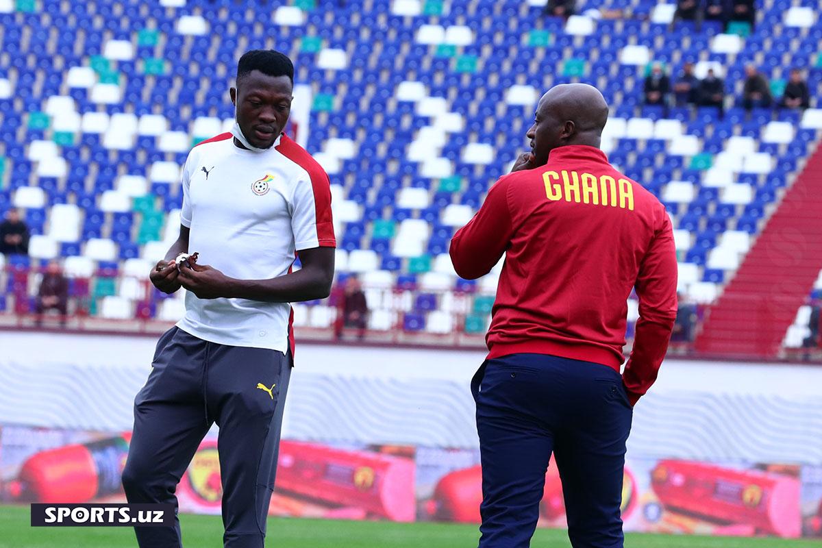 Uzb - Ghana: jamoalar keldi