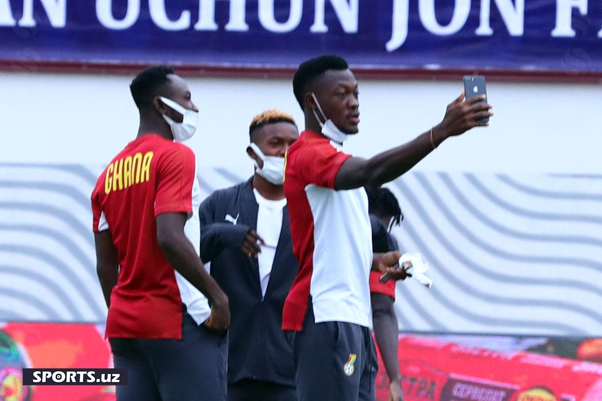 Uzb - Ghana: jamoalar keldi