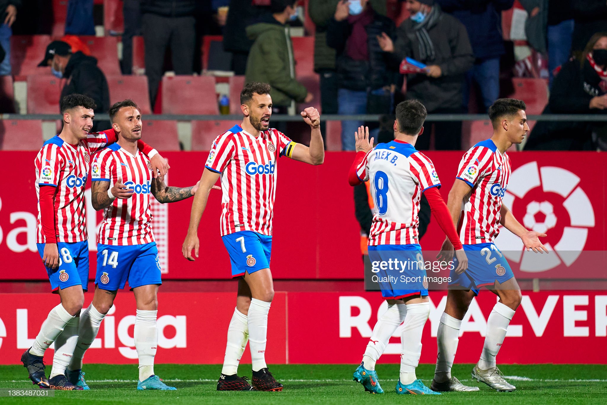 Жирона прямая трансляция. Omar Harrak of Girona FC.